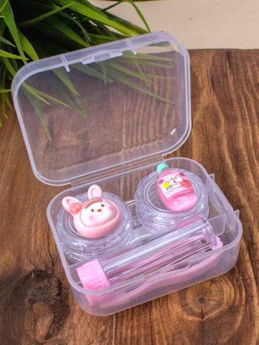 Контейнер для линз &quot;Funny animals&quot;, bunny 