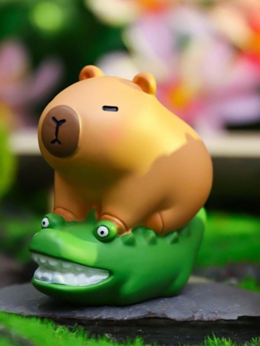 Сувенир в сюрприз-упаковке «Capybara and friends», mix (7,3 см), пластик 