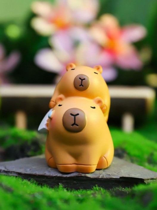 Сувенир в сюрприз-упаковке «Capybara and friends», mix (7,3 см), пластик 