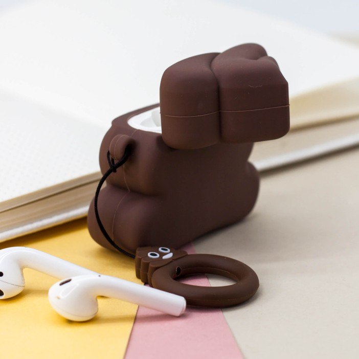 Чехол для Airpods "Kakashulya" brown 