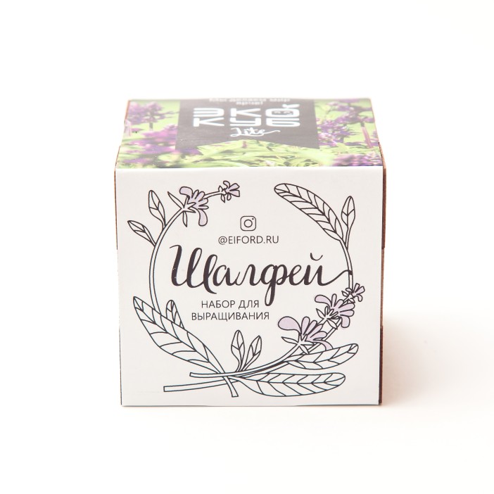 Набор для выращивания &quot;Экокуб Magicme&quot; - Шалфей 