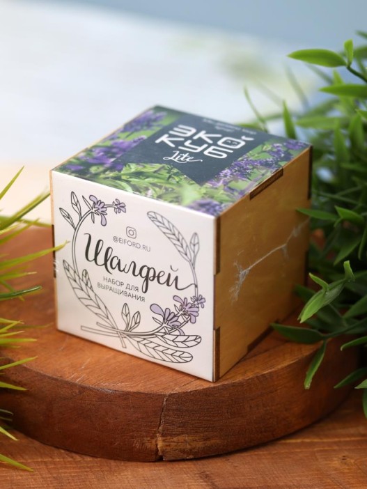 Набор для выращивания &quot;Экокуб Magicme&quot; - Шалфей 