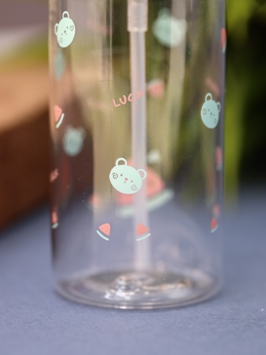 Дорожная бутылочка &quot;Cute bear&quot;, red (60 ml) 