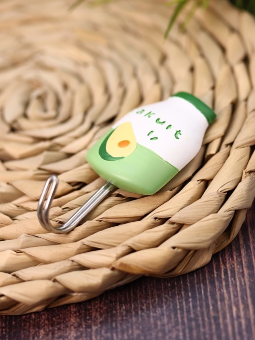 Крючок на липучке «Yakuit», green 