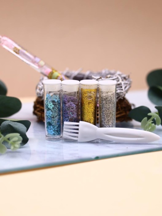 Клеевая ручка с блестками 4 цвета &quot;Magic Lulu&quot;, pink 