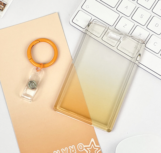 Футляр для карт &quot;Gradient&quot;, orange 