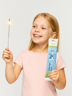 Бенгальские огни "Гори, гори ясно" (60сек, 21см, 6шт)