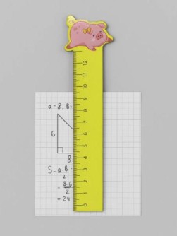 Линейка ECO из дерева «Sleeping pig»