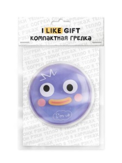Карманная грелка многоразовая iLikeGift "Счастливый пузырь"