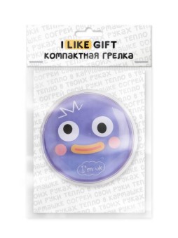 Карманная грелка многоразовая iLikeGift "Счастливый пузырь"