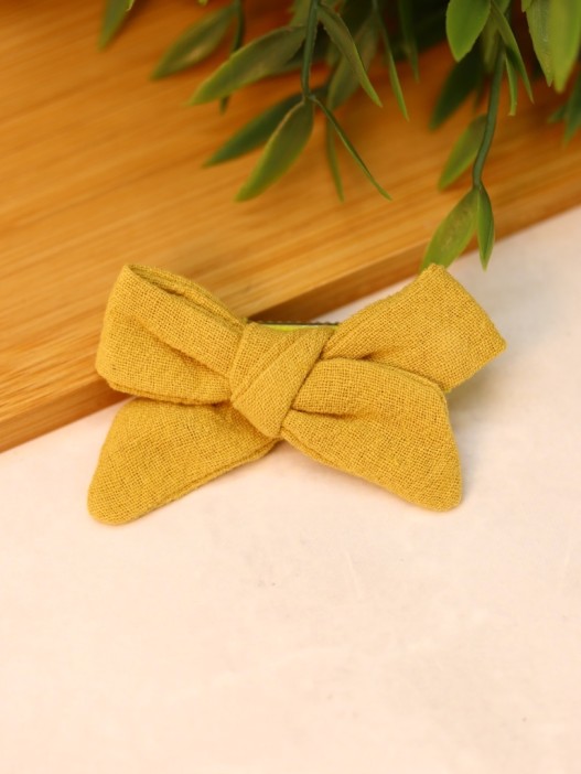 Набор заколок для волос "Yellow bows" 
