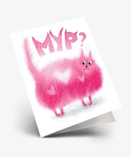 Набор двойных мини открыток 10 шт. &quot;Мур&quot;, 6.5*8см