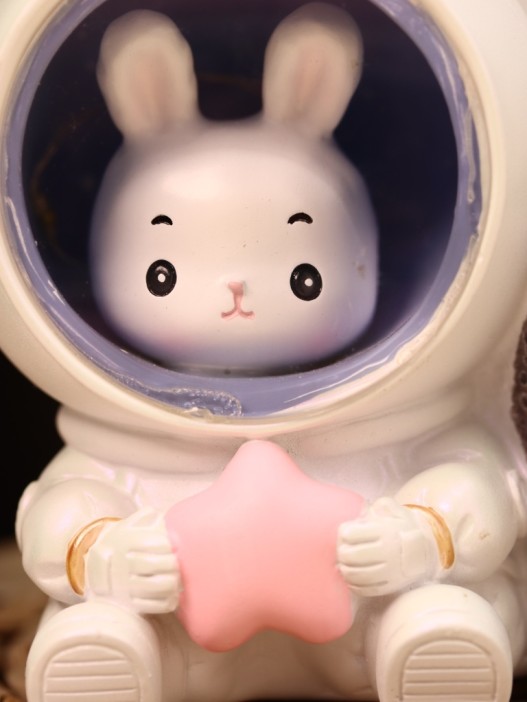Ночник - подставка для канцелярских принадлежностей «Wendy Rabbit», pink star 