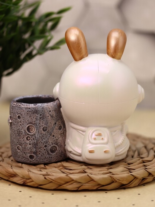 Ночник - подставка для канцелярских принадлежностей «Wendy Rabbit», pink star 