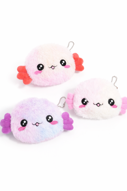 Кошелёк плюшевый "Axolotl", mix 