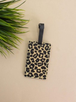 Бирка для багажа "Leopard print"