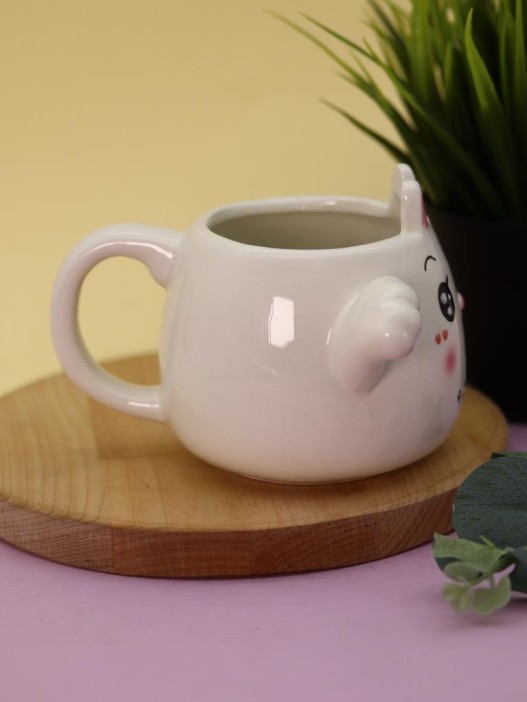 Кружка керамическая «Oh, so cute bunny», 410 ml 