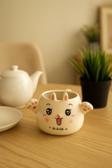 Кружка керамическая «Oh, so cute bunny», 410 ml