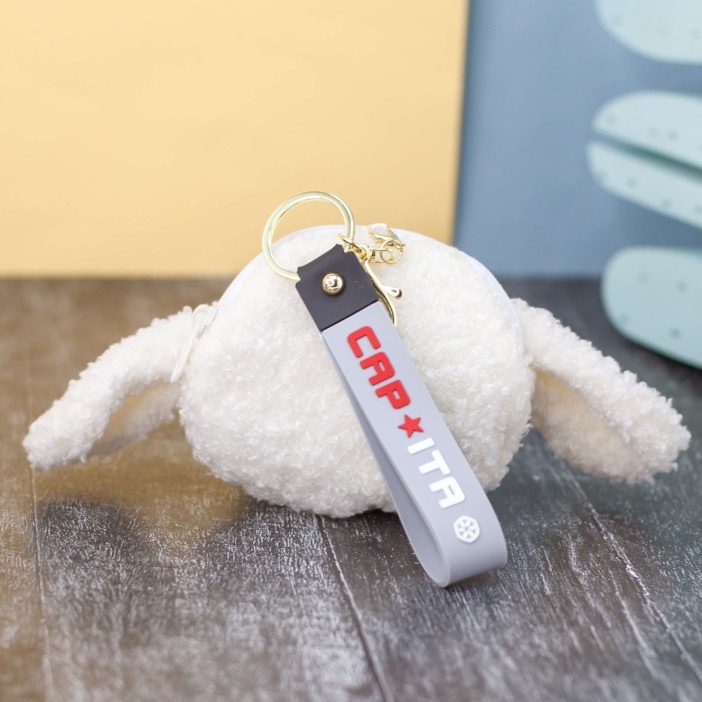 Кошелёк "Dog with big ears", white 