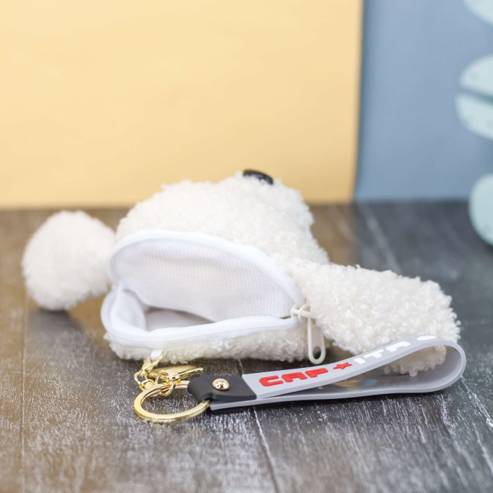 Кошелёк "Dog with big ears", white 