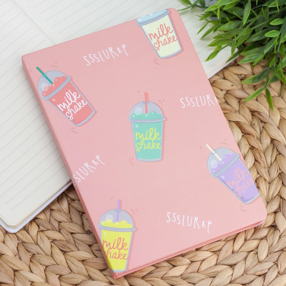 Блокнот (A5) "Nosh fruit cocktail", pink (14.5*21)