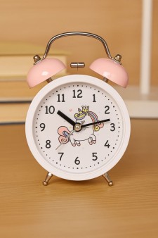 Часы-будильник "Unicorn", pink