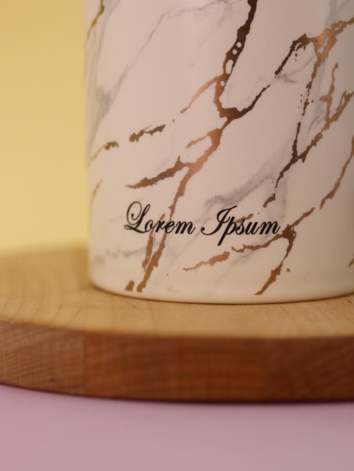 Кружка "Loren ipsum", белая (430 мл)