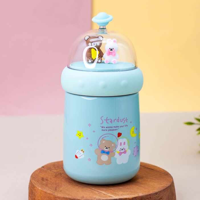 Термос "Space friends", blue (350 ml) 