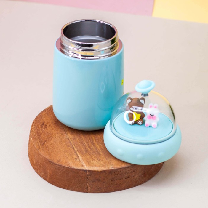 Термос "Space friends", blue (350 ml) 