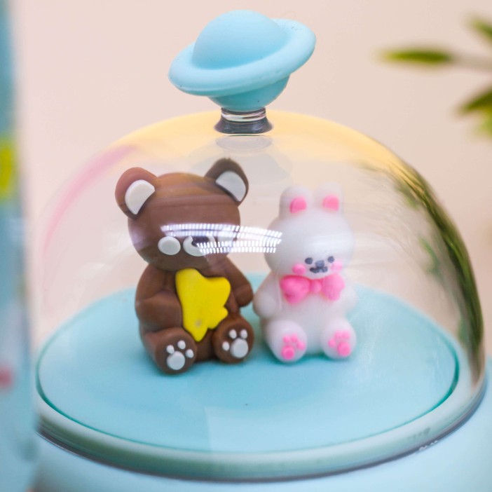 Термос "Space friends", blue (350 ml) 