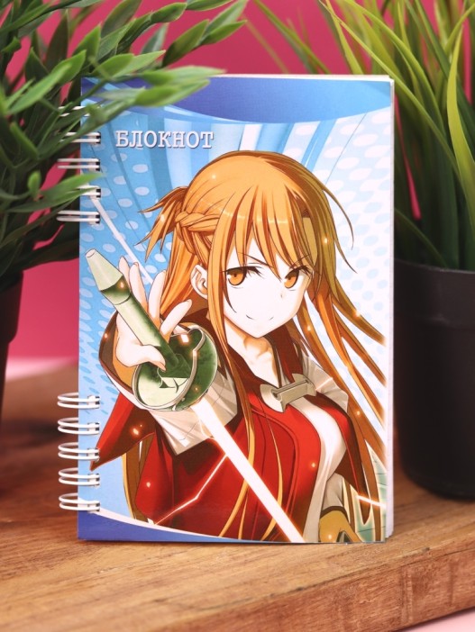 Блокнот на спирали &quot;Аниме герои&quot;, 120л, mix (10х15 см) 