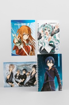 Блокнот на спирали "Аниме герои", 120л, mix (10х15 см)