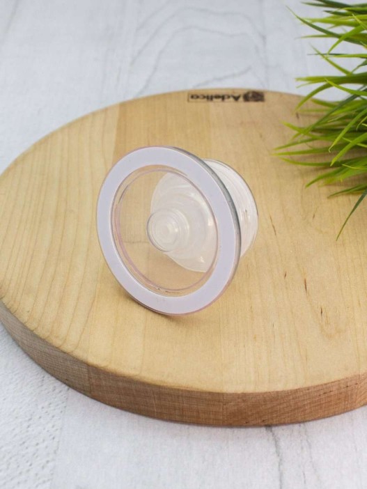 Попсокет &quot;Pink Fragmented Flowers&quot; 