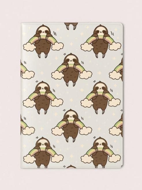 Обложка для паспорта Аниме «Many sloth» 