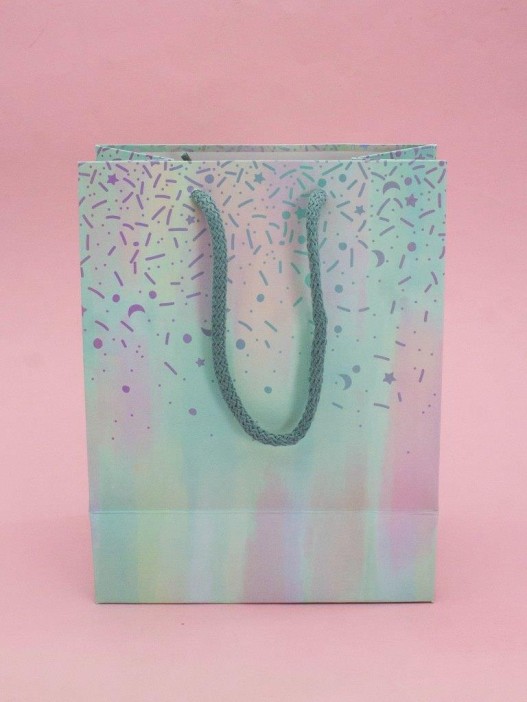 Пакет подарочный «Magic», green (18*23*10) 