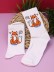 Носки женские Аниме «Fox love», р. 35-40, белый 