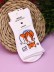 Носки женские Аниме «Fox love», р. 35-40, белый 