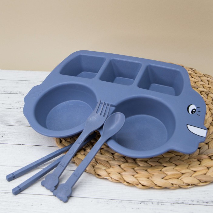 Тарелка &quot;Car&quot;, blue 