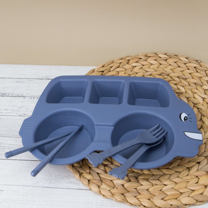 Тарелка &quot;Car&quot;, blue 