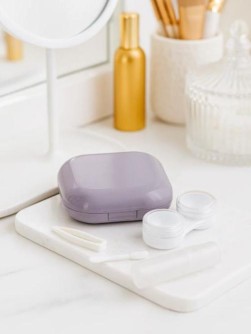 Контейнер для линз "Smooth", purple