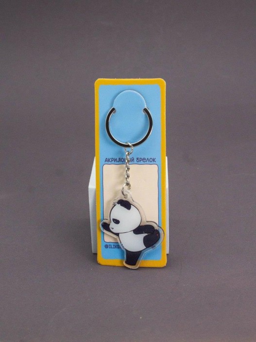 Брелок акриловый iLikeGift &quot;Panda Charging&quot; 