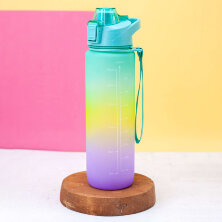 Бутылка "Rainbow", green (1000 ml)