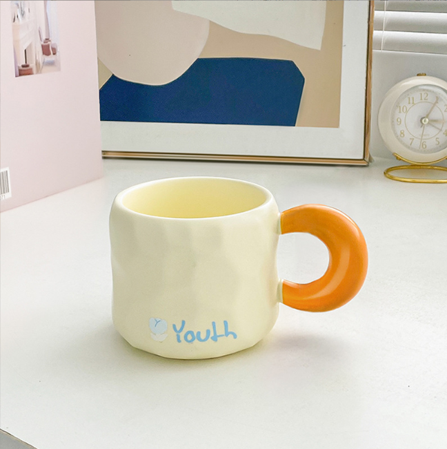 Кружка «Youth flower», beige 