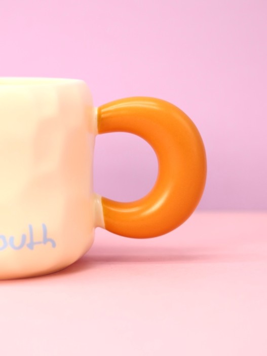 Кружка «Youth flower», beige 