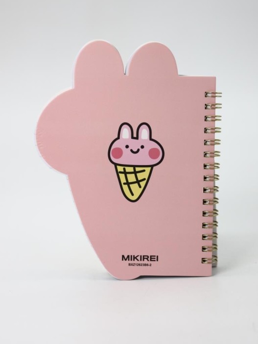 Блокнот на спирали (B6) &quot;Bunny ice cream&quot; (13*18) 