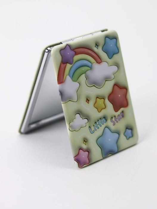 Зеркало "Cartoon rainbow", yellow 