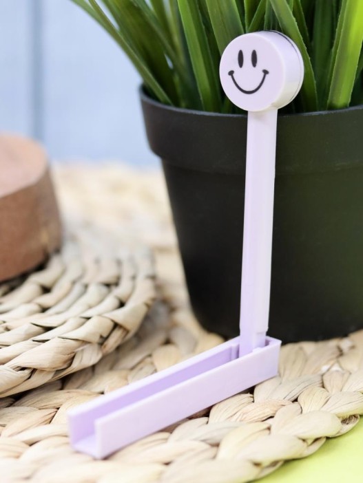 Зажим для пакетов &quot;Smile&quot;, упаковка 4 шт. 