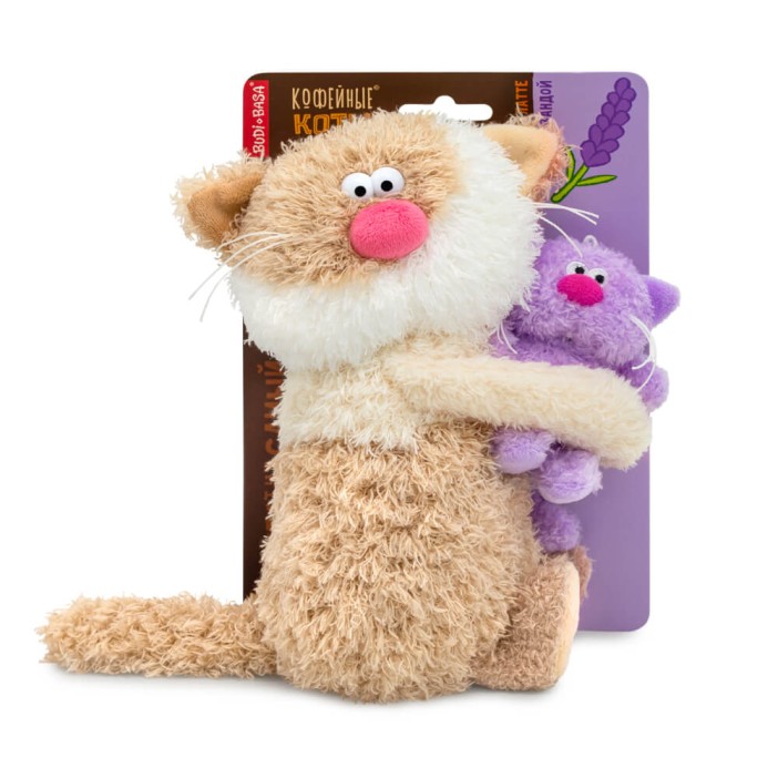 Мягкая игрушка "Латте с Лавандой  Коллекция "Сиропчики" (19 см) 