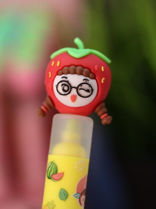 Маркер текстовыделитель 3 в 1 "Girl strawberry head", шоу-бокс 36 шт. 