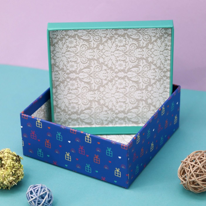 Набор подарочных коробок 3 в 1 «Gift», 15*15*6.5-17*17*8-19*19*9.5 